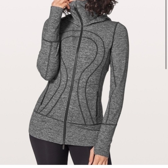 lululemon athletica Jackets & Blazers - Lululemon Stride Jacket II
Heathered Black gray size 2
